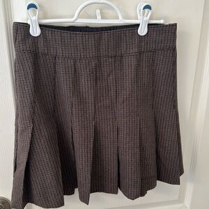 Abercrombie & Fitch Pleaded Mini Skirt